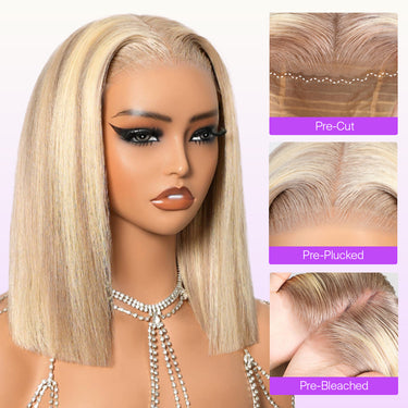 10613 Highlight 6x5 Bob Wig Pre-Everything