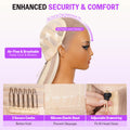10/613 Blonde Highlight 13x6 Glueless Wig Enhanced Security