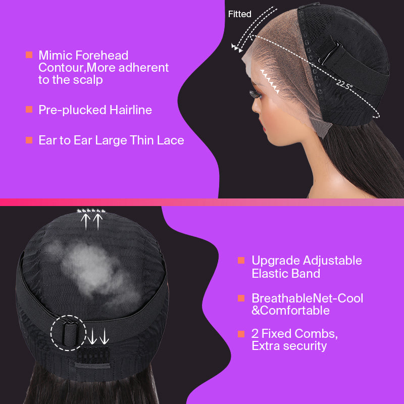 13x4 Lace Front Wig Cap