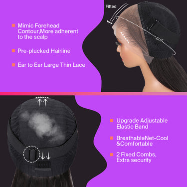 13x4 Lace Front Wig Cap