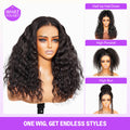 Bohemian Curly 3D Lace Half Wig Endless Styles
