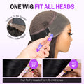 360 Lace Front Wig Fit All Heads
