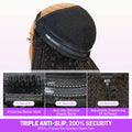 Yaki Straight All In One Half Wig Anti-Slip 200% Security