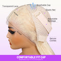 613 Blonde 13x4 Lace Front Wig Comfortable Fit Cap