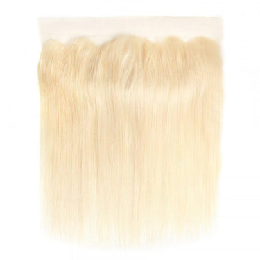 Megalook #613 Blonde Straight & Body Wave 13x4 Transparent Lace Closure Frontal Free Part