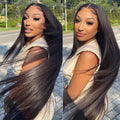 Long Straight Lace Front Wigs Show