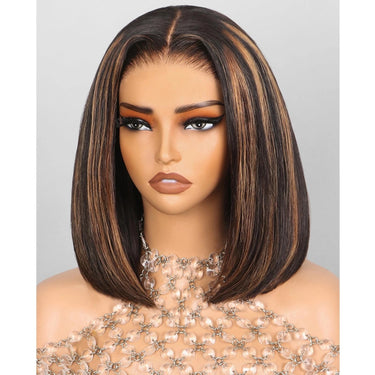 Megalook 6x6 Lace 1BP30 Highlight Bob Wig
