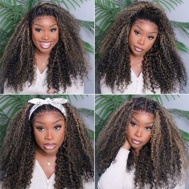 Balayage Curly 6x5 Glueess Wig Various Styles