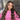 Balayage Highlight Bohemian Curly 13行 Three Go Glueless Wig Model