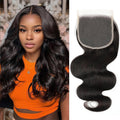 Body Wave 5x5 Closure With Model