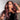 Dark Auburn Brown With Ginger Highlights  Body Wave Wig Model