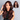 Dark Auburn Brown With Ginger Highlights Model