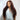 Chocolate Brown Bohemian Curly 13x6 Three Go Wig Model