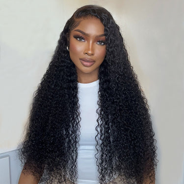 Curly Long Lace Front Wig Model
