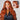 Dark Copper Ginger Glueless Wig Reveal Ears