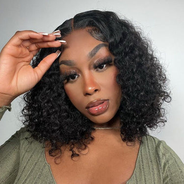 Megalook $59 Final Deal Price Lace Closure  Natural Black/1B30 Straight All Texture Wig