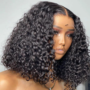 Megalook $69 Final Deal Price 4x4 Lace Closure Natural Black Straight/Deep Wave/Water Water Wig