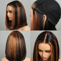Megalook 6x6 Lace 1BP30 Highlight Bob Wig