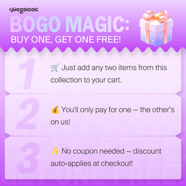 Megalook Buy 1 Get 1 Free Explaination