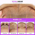 Milk Tea Brown 13x6 Glueless Wig Natural Look