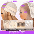 Milk Tea Brown 6x5 Wig Vs 13x4 Wig Cap Details