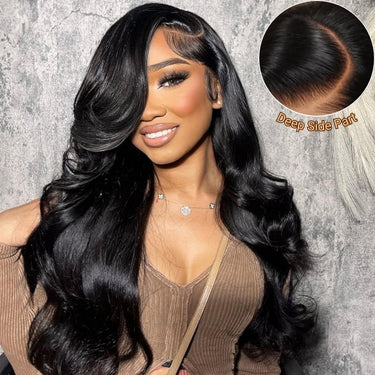 Special offer | 16inch = $72 Body Wave 6x5 Wear Go Glueless Pre Cut Lace C Part Wig