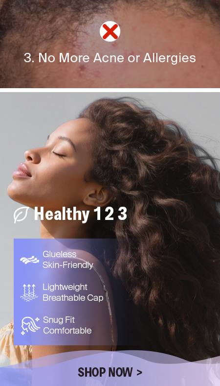 Healthy 13x6 Three Go Glueless Wig On PC Page