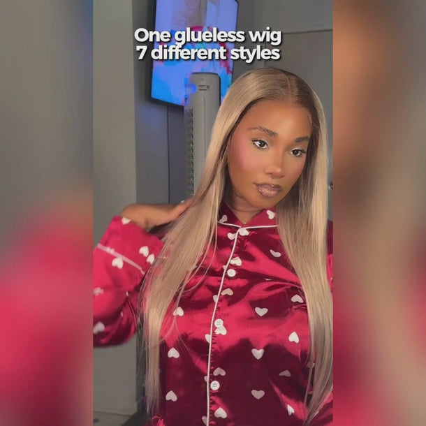 Ash Blonde 13x6 Three Go Wig Show Video