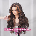 1BP30 Highlight Body Wave Wig Video Show