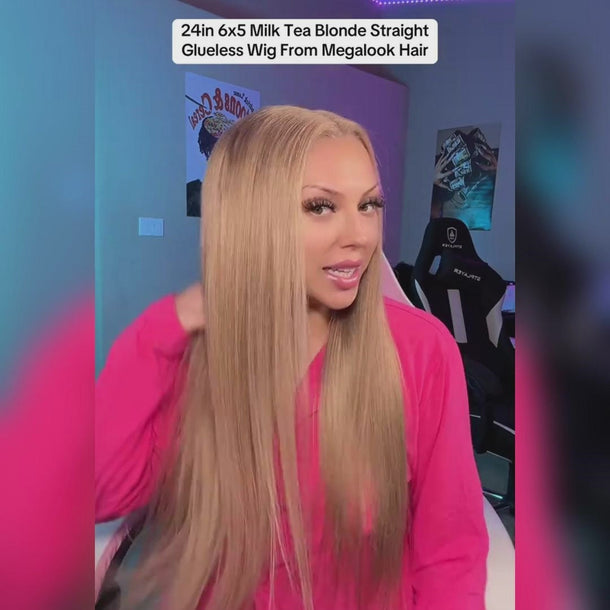 Milk Tea Brown Wear Go Wig Video Show