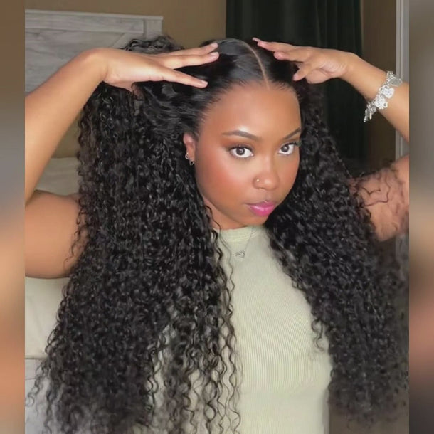 Curly Zero Wear Truly Snap & Go HD Lace Wig Video