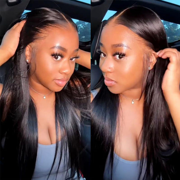 Straight 13x6 Three Go Wigs Different Customers Effortless Install Video