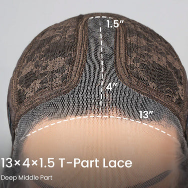 T Part Lace Size Details