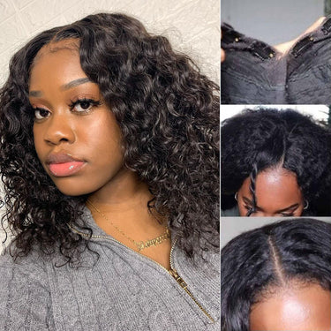 Megalook $69 Final Deal Price 13x4 Lace Frontal /6x6 Pre-cut Lace Straight Wig
