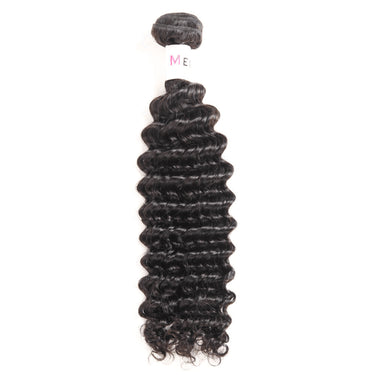 Megalook 12-32 inch Deep Wave Hair Bundles 1Pcs Unprocessed Virgin Human Hair Weaves